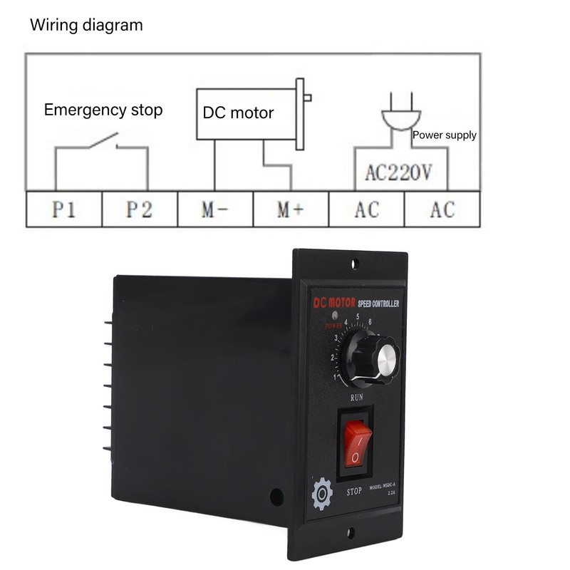 Motor Speed Controller Electric Motor Speed Regulator Module Input 220VAC