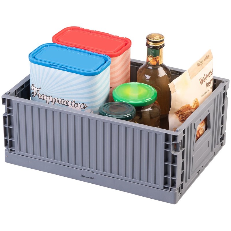 Rosenstein & Söhne Plastic Boxes: Set of 6 Plastic Storage