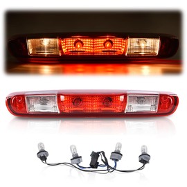 ALLGOOD 3rd Third Brake Light Assembly, Compatible with Chevy Silverado/GMC Sierra 1500 2008-2013, Fit Chevy Silverado/GMC Sierra 2500 HD 3500 HD 2008-2014, High Mount Rear Stop Light Cargo Lamp