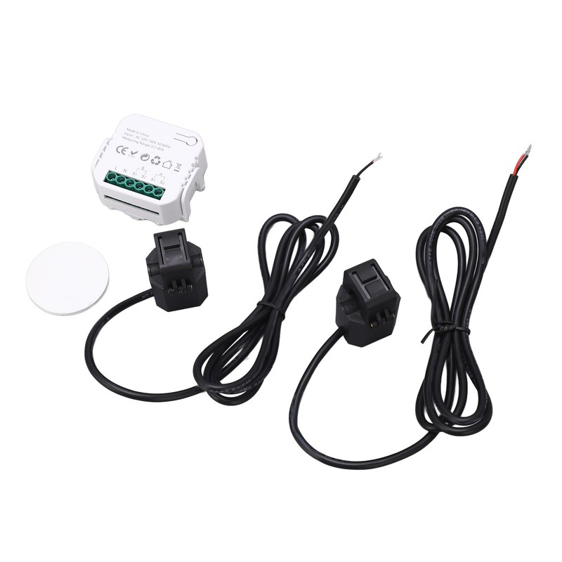 WiFi Smart Energy Monitor Single Phase Clamp Electricity Meter 100‑240V