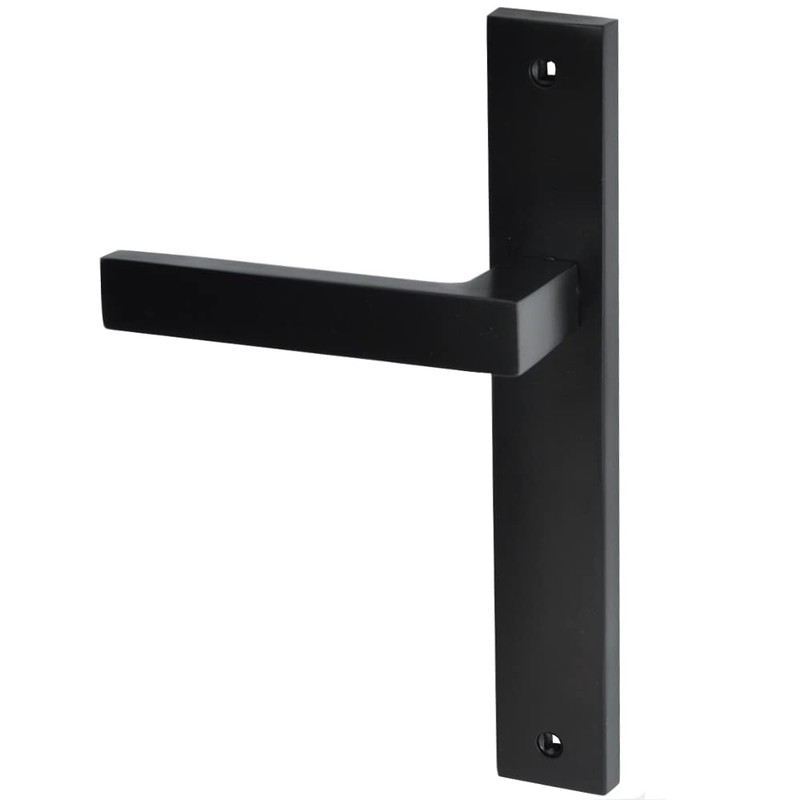 HardwareStore Door Handle Set BB PZ WC Black Matt Long