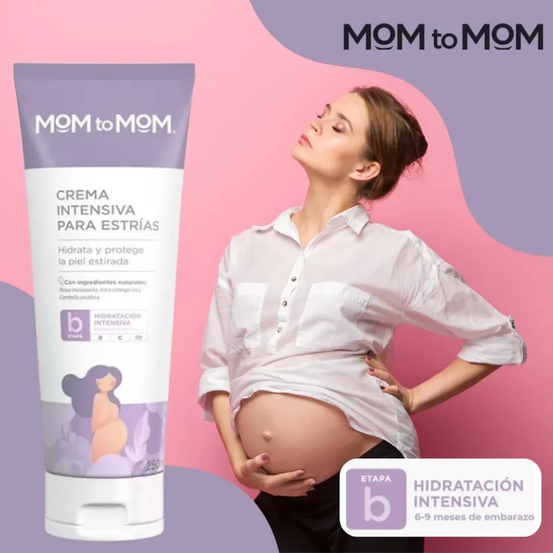Crema Intensiva Para Estrias Mom To Mom 250ml