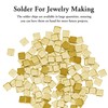 SOLUSTRE 150Pcs Gold Solder Jewelry Solder Jewelry Repairing Solder Chips