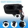 LED&DRL Fog Lights Compatible with 2009-2012 Dodge Ram 1500 2010-2018