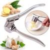 Kajal Garlic Press Crusher Peeler Squeezer Easy Clean Heavy Duty