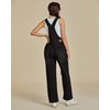 luvamia Black Jean Overalls for Women Black Overalls for Women