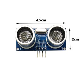 Pack of 8 Ultrasonic Module Compatible with HC-SR04, Ultrasonic Module Distance Sensor, Supports 3.3-5 V for Arduino UNO, Robot, XBee, ZigBee etc.