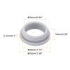 QUARKZMAN Pack of 2 Snap Rubber Grommet Plug Mount Diameter