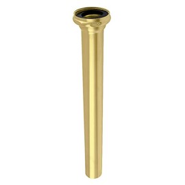 Fauceture EVT12127 Kingston Possibility Step Length, 1-1/2" x 1-1/4", 12" Tailpiece, Brushed Brass