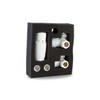 White Thermostatic Radiator Valve Angled Corner or Straight White Radiator