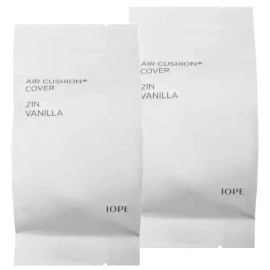 IOPE NEW 아이오페 에어쿠션 커버 리필 15g x2개 21N 바닐라 NEW Iope Air Cushion Cover Refill 15g x2pcs 21N Vanilla