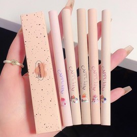 Petansy Matte Lip Liner Pencil Set 5 Colors Smooth Lip Liner Long-Lasting Waterproof Nude Liner Pencil for Defining & Filling Lips