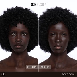 BPerfect Skin Fusion Skin Tint SPF 25 – Lightweight, Buildable Skincare Hybrid for a Radiant, Natural-Look Base – Shade 30 Deep Cool, 30ml