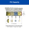 MedCenter 31-Day Monthly Pill Organizer System with Talking Reminder Clock,