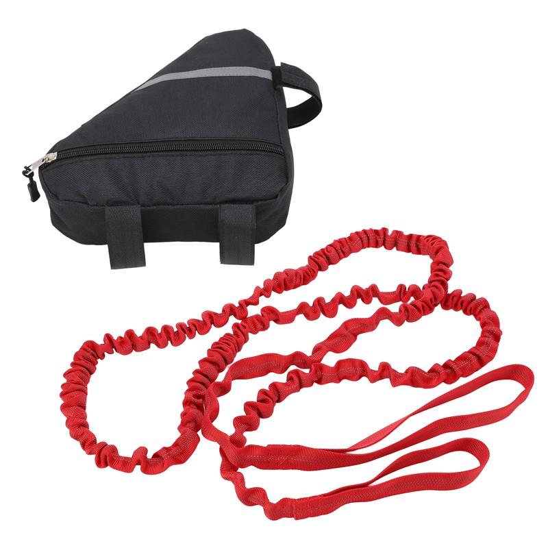 Bike Tow Bungee Attachment Rope Bicycle Pull Behind Strap Traction
