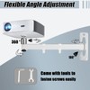 2-Be-Best Long Projector Wall Mount Length 12IN / 31CM Adjustable
