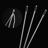 1 Pcs 3.93 inches Length 3mm Thickness Professional Upholstery Needle,