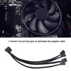 EMSea 12v 4 Pin Molex to 4 X 3/4 Pin