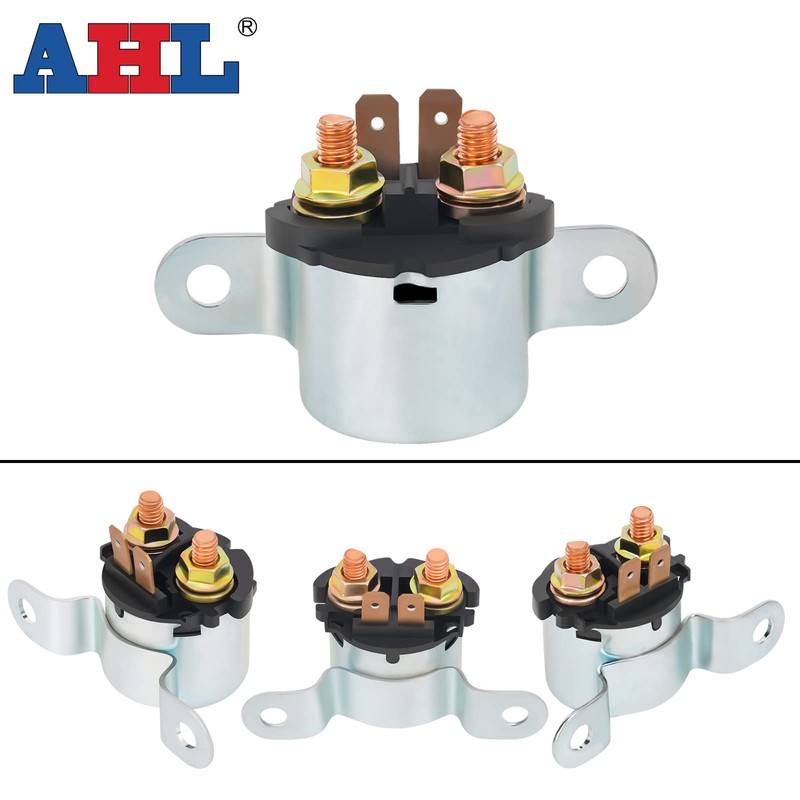 AHL Motorcycle Starter Motor Relay Starter Relay Solenoid for Can