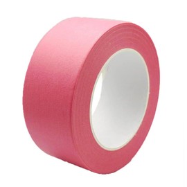 Zo.Yehaa 2 Inch Masking Tape Pink Painters Tape, Pink Paper Tape for Arts DIY Crafts Painting Labeling Decoration School Projects Home Office, 2 inch x 55 Yards