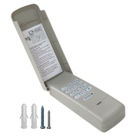 Gxcdizx Latest Version Wireless Garage Door Keyless Entry Keypad Yellow Learn for LiftMaster 877LM