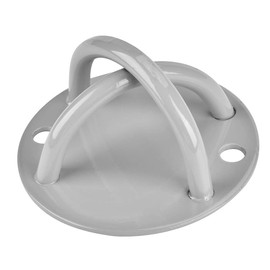 Cocoarm Ceiling Anchor, Metal Wall Mount Ceiling Bracket Flying Hammock Sling Hang Plate with Fittings for Rings Fitness Training Yoga Equipment, Load Capacity: 1000kg (2 Holes)