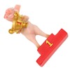 Pig Statue Cute Funny Tabletop Art Resin Pig Figurine Decoration