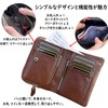 SCWEICHUN, Men's Bi-fold Wallet, Genuine Leather, Cowhide Leather, Multifunctional, Large