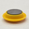 Mag(マグエックス) 掲示・メモ留め用 マグネットカラーボタン 徳用 Φ30mm 黄 12個入 MFCB-30-12P-Y