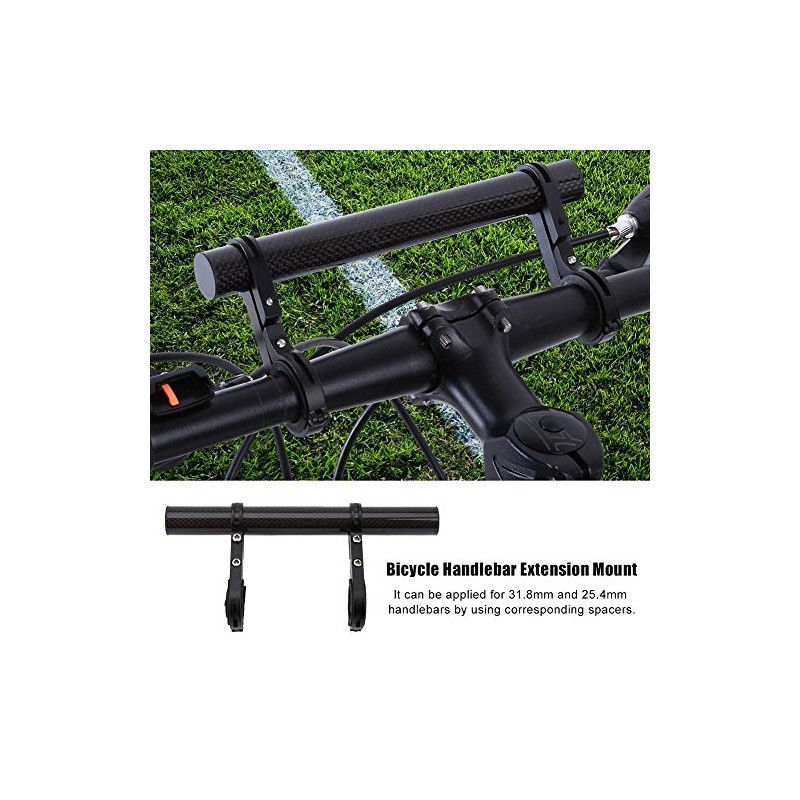 VGEBY1 Bicycle Handlebar Mount, Lightweight Stable Extension Bracket with Two
