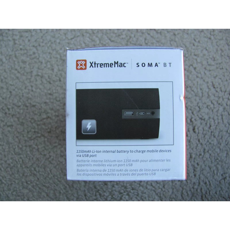 XtremeMac Brand New XtremeMac Soma BT Wireless Bluetooth Portable Speaker