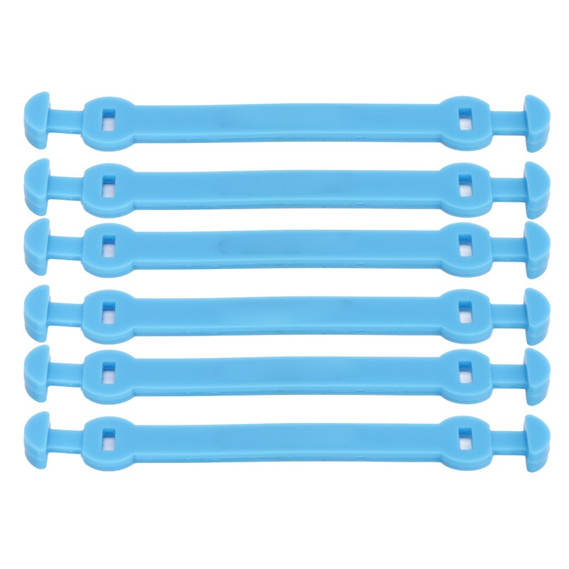 6 Pcs Tennis Racket Vibration Dampeners Long Buckle Tennis Racquet