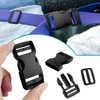 10 Set 1 inch Buckles for Straps with 20 pcs