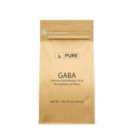 Pure Original Ingredients Gamma Aminobutyric Acid (GABA) Powder (1 lb) Always Pure, No Fillers Or Additives, Lab Verified