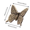 6Pcs Vintage Butterfly Shape Drawer Knob Chest Furniture Cabinet Pull