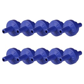 WANGCL 10 Pack Aquarium Air Pump Check Valve Aquarium Accessories Fish Tank One Way Non-Return Valve