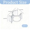 20Pcs Leakproof Pump Lock Clips Medium for Travel Bottles