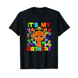 Happy Birthday Sprunky! | Oren Simon Pinki Raddy Funbot T-Shirt