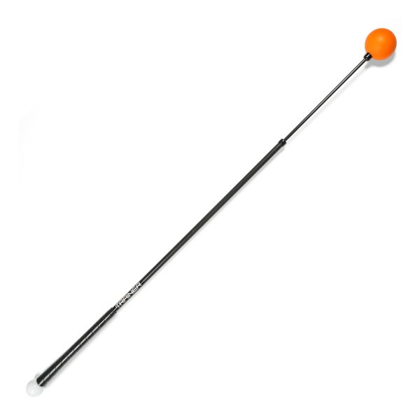 Orange Whip Golf Swing Trainer Aid, Patented Counterbalanced Golf Swing Aid, Made in The USA, 47"