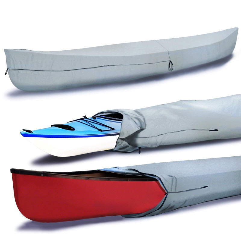 EliteShield Canoe Cover Kayak Cover; Waterproof UV Resistant Marine Grade