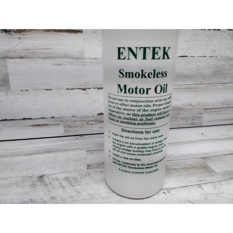 Entex Smokeless Motor Oil