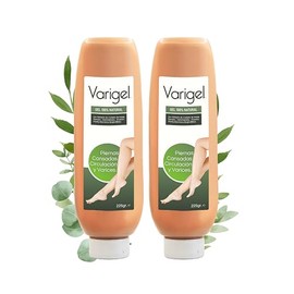 Varigel Pack 225g Cada Uno Gel Varices Piernas Cansadas Castaña Indias Hammamelis Aloe Vera Ginkgo Biloba Alivio Mejora Apariencia