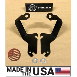 StreetRays [Originals] [SR] Engine Hood Hinge Ditch LED Light Mounting Brackets 99-06 Silverado Sierra