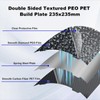 Jiawu Double Sided PET PEO Sheet, 235x235mm 3D Printer Build