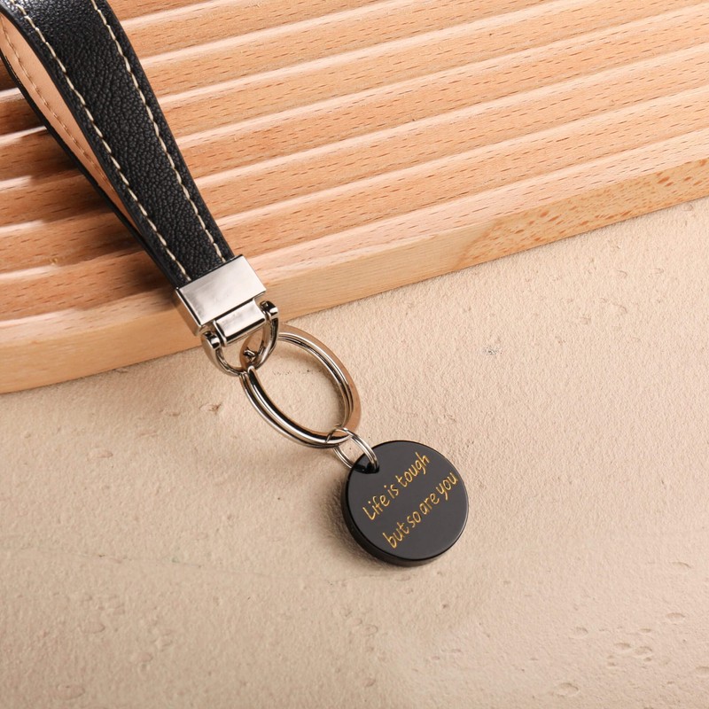 Willtown Jade Keychain Graduation Gifts for her Crystals and Healing