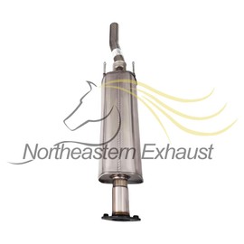 Northeastern Exhaust | Stainless Steel - Exhaust Resonator Y-Pipe Compatible for Nissan Altima 2007-2009 2.5L | Automotive Replacement Part - Includes Gaskets and Clamps