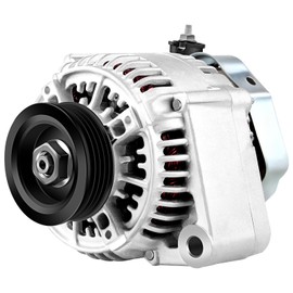 SCITOO Alternator Fit for Acura for Integra 1996-2001 - 12V 90 Amp CCW 4-Groove Pulley, Replace OE 13677 101211-9330 9761219-933 31100-P75-A01 31100-P75-A01RM CJU33 AL1275X