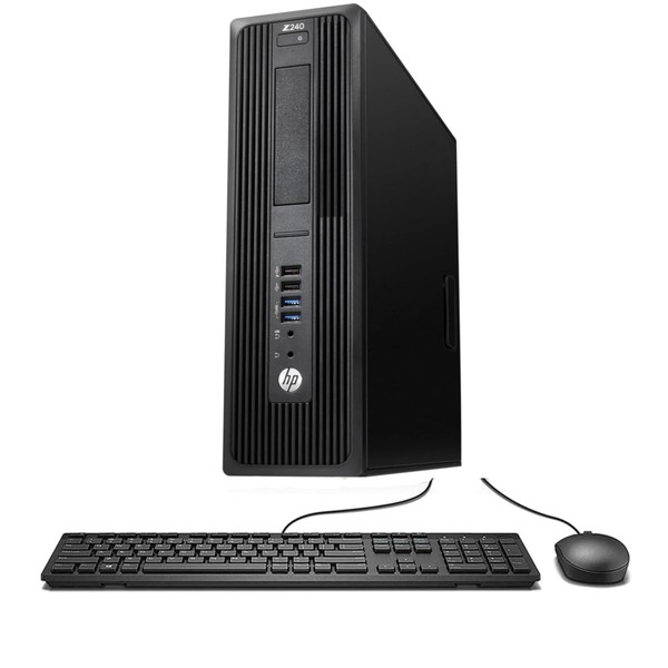 HP Z240 SFF Workstation Desktop Computer, Intel Core i7-6700 3.40GHz,