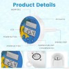 Aqua Select Floating Swimming Pool Thermometer | Digital Hot Tub