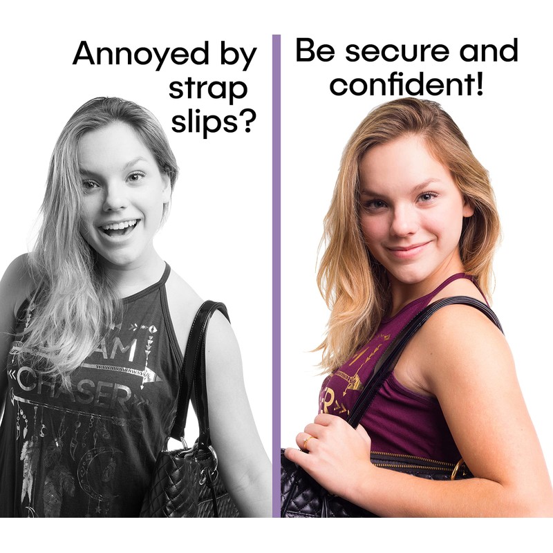 Purse Gummy Stop Strap Slips - Non Slip Grip Strip